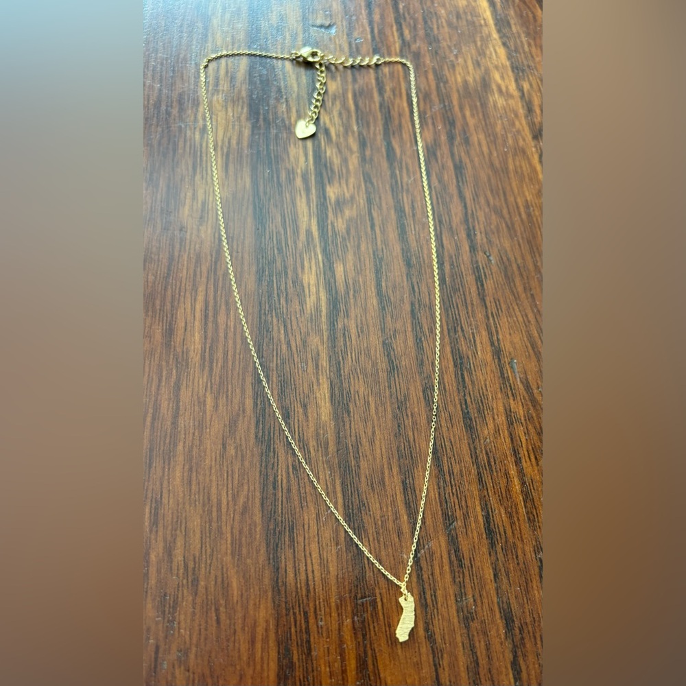 California charm necklace- NWOT